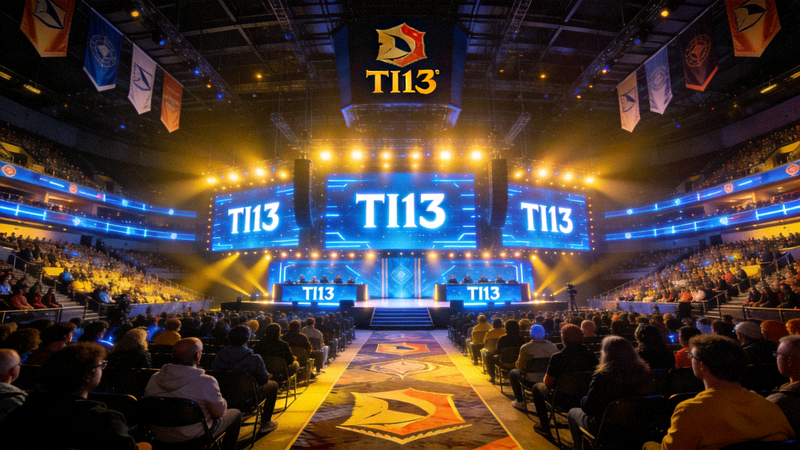 DOTA2国际邀请赛TI13比赛场馆全景